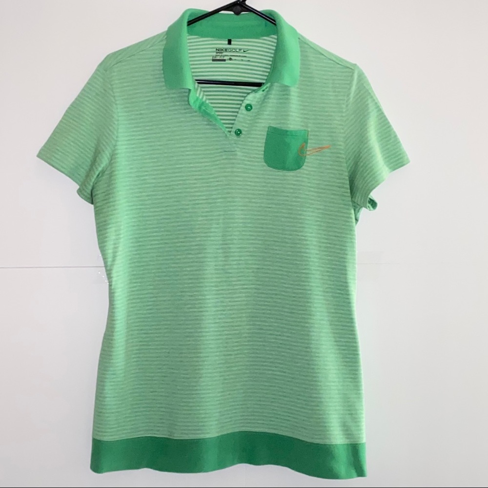 NIKE Dri-Fit Womens Golf Shirt Size Xl